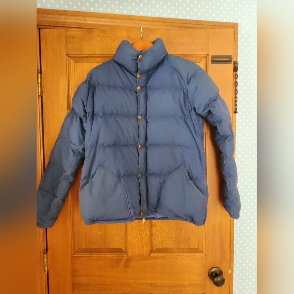Vintage Class-5 Quilted Puffer Down Jacket
